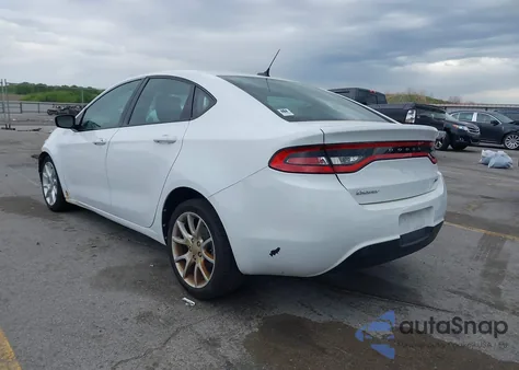 2013 Dodge Dart Sxt/Rallye из США, поврежденный, VIN 1C3CDFBAXDD258863